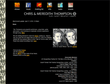 Tablet Screenshot of cmthompson.com